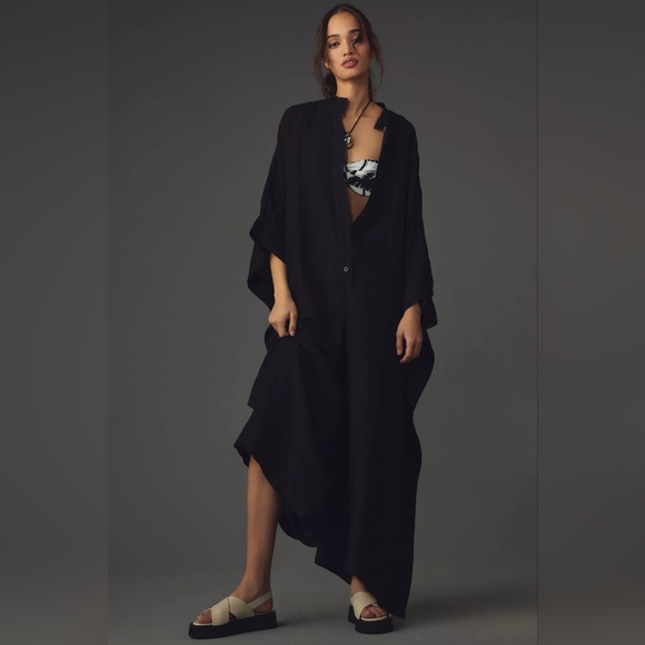 NEW Corey Lynn Calter Long-Sleeve Waistless Jumpsuit - Picture 1 of 4